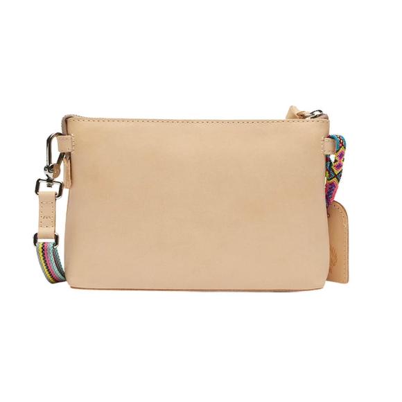NEW CONSUELA women's diego midtown crossbody bag in natural - Picture 3 of 4